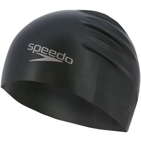 Speedo Plain Moulded Silicone Cap